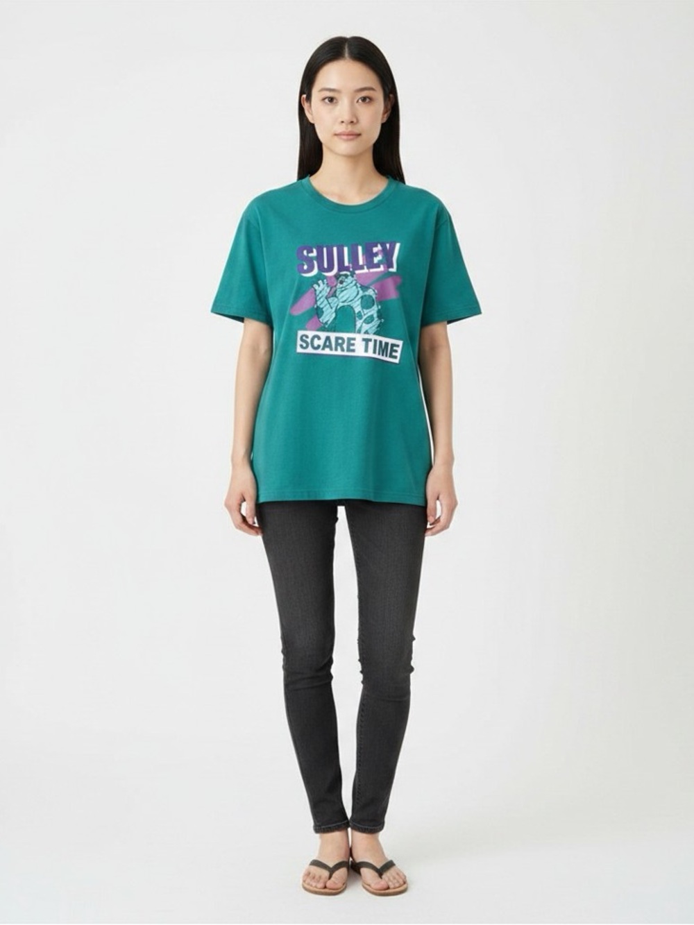 NWT | Uniqlo | Monster’s Inc. Sulley Tee | Green | Small